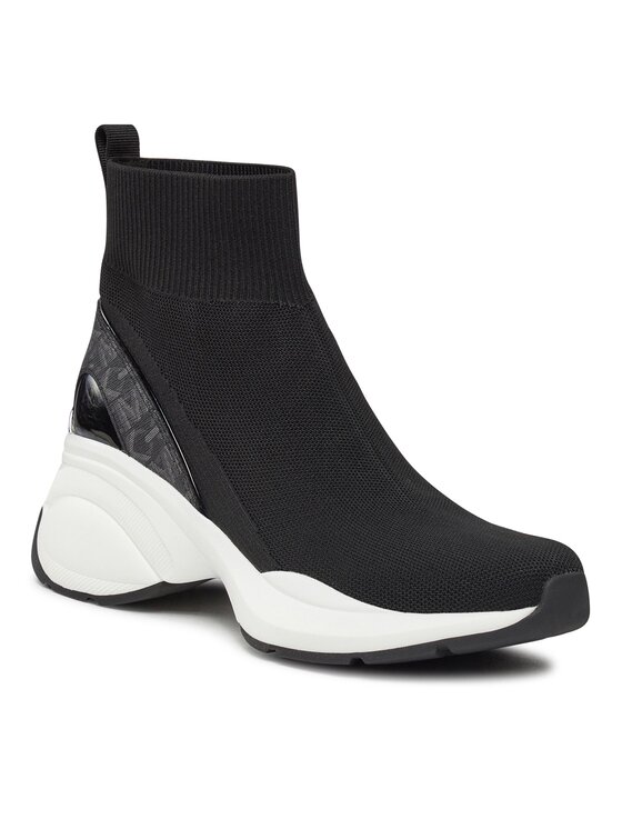 MICHAEL Michael Kors MICHAEL Michael Kors Sneakersy Zuma Bootie 43H3ZUFE5D Černá
