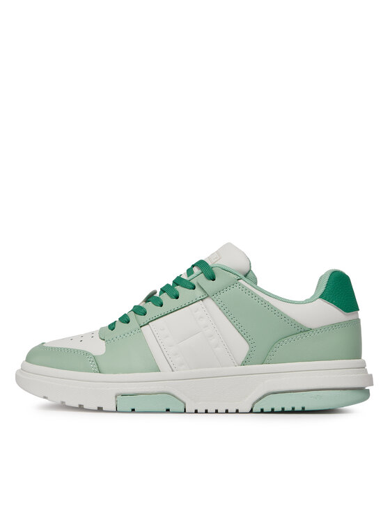 Tommy Jeans Tommy Jeans Snīkeri Tjw Skate Sneaker Ltr EN0EN02423 Zaļš