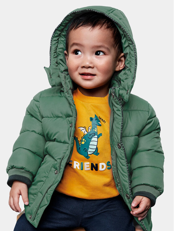 Mayoral Zimné bundy 2.438 Zelená Regular Fit