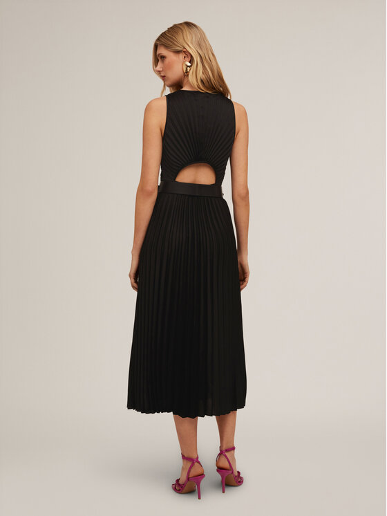 Motivi Motivi Vestito 7063Q003125N033 Nero Flared Fit