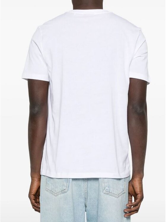 HUGO HUGO T-Shirt 50534622 10266462 100 Biały Regular Fit