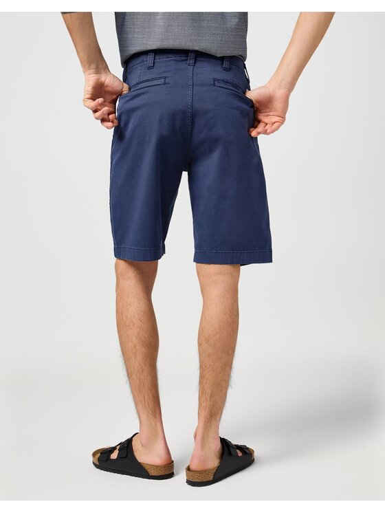 Wrangler Wrangler Szorty CHINO SHORT Niebieski Regular Fit