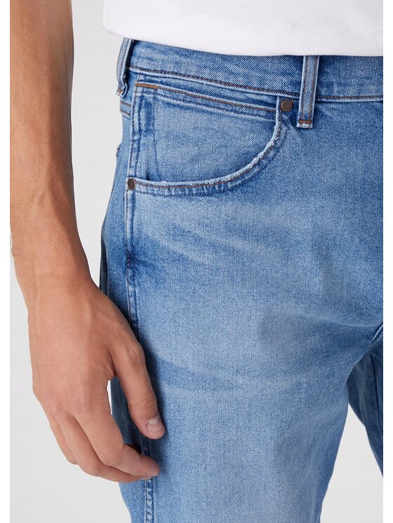 Wrangler Wrangler Jeansy Frontier Niebieski Relaxed Fit