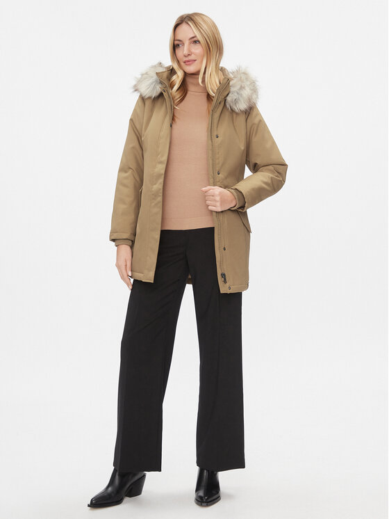 ONLY ONLY Parka 15300633 Brūns Regular Fit