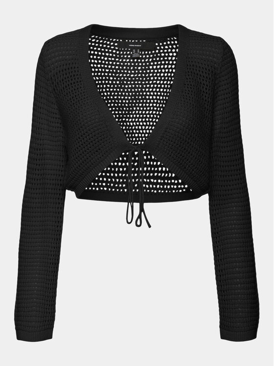 Vero Moda Vero Moda Kardigán Madera 10300292 Fekete Regular Fit