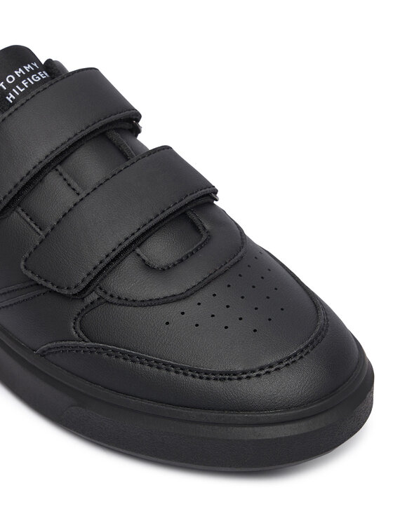 Tommy Hilfiger Tommy Hilfiger Sneakersy Low Cut Velcro Sneaker T3X9-35240-1355 S Čierna