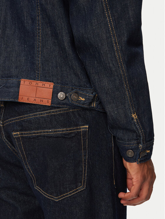 Tommy Jeans Tommy Jeans Τζιν μπουφάν Jaimie DM0DM23328 Σκούρο μπλε Regular Fit