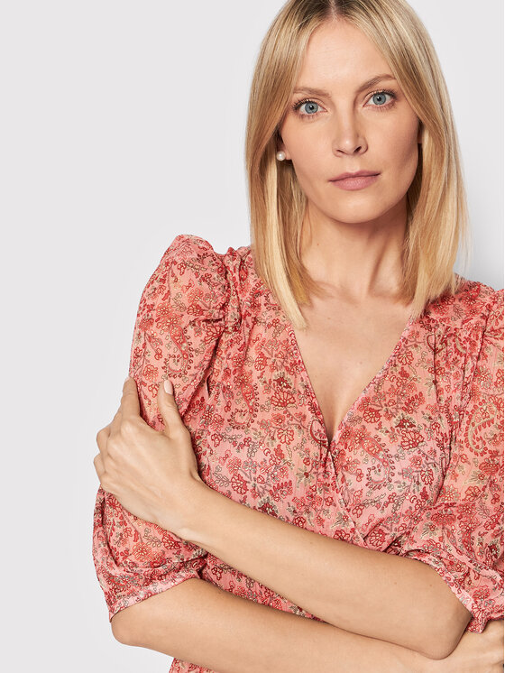 Morgan Morgan Kleid für den Alltag 221-REYAL.F Rot Regular Fit