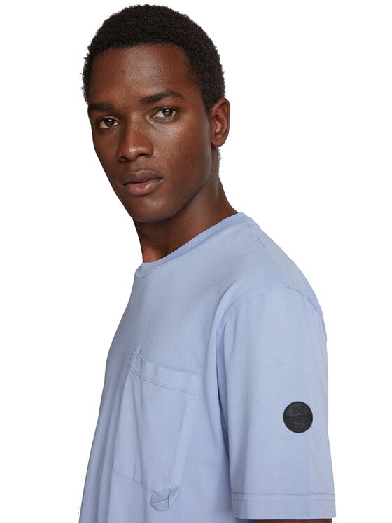North Sails North Sails T-shirt q-roa-22458 Bianco Regular Fit