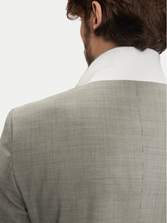 HUGO Hugo Uzvalks Arti/Hesten232X 50519444 Pelēks Extra Slim Fit