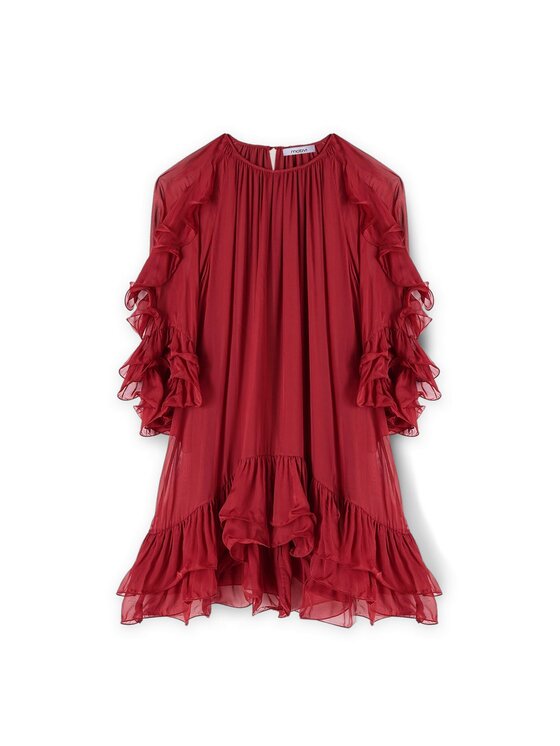 Motivi Motivi Vestito da giorno 7274W001456N036 Bordeaux A-Line Fit