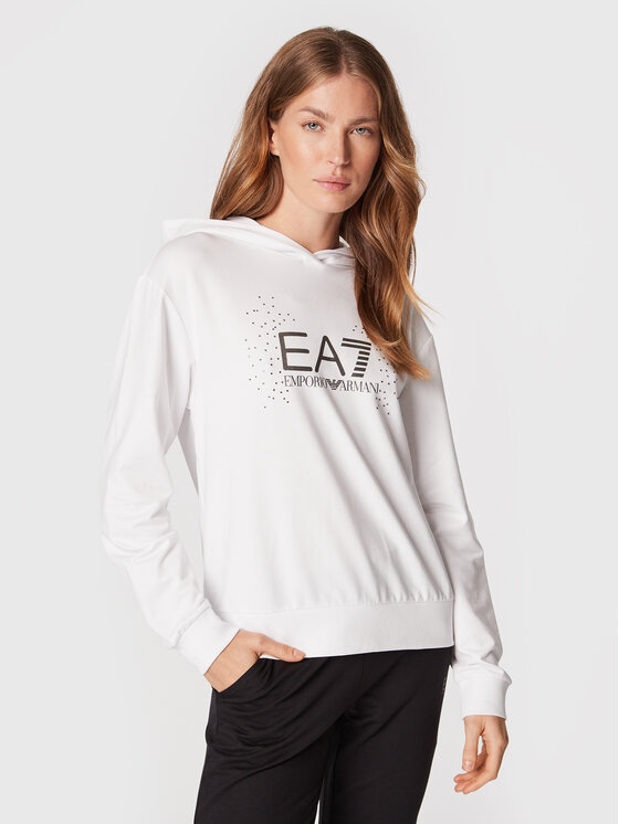 EA7 Emporio Armani EA7 Emporio Armani Jogginganzug 6LTV60 TJEAZ 22BA Weiß Regular Fit