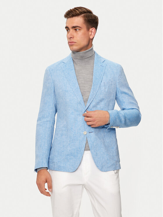 JOOP! JOOP! Sakko Hoverest 30041961 Blau Slim Fit