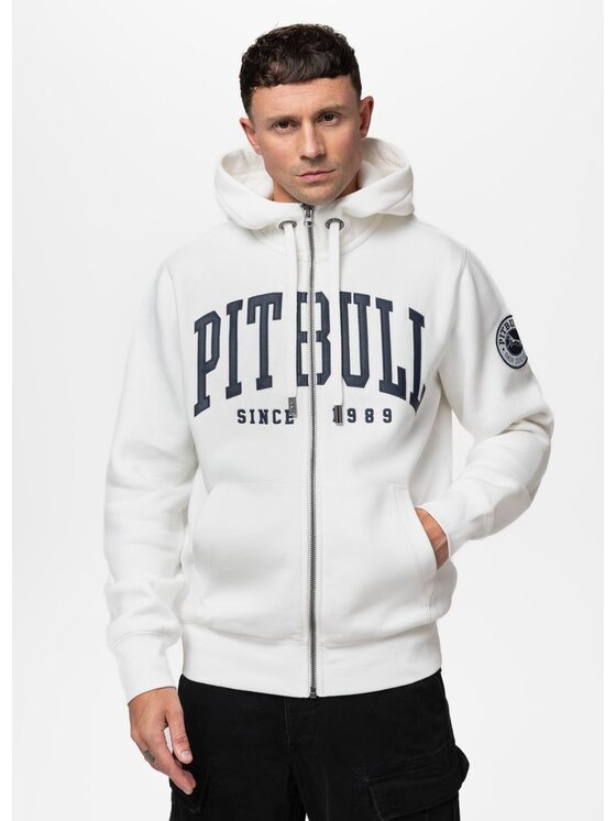 PITBULL PITBULL Bluza NORTON Biały Regular Fit