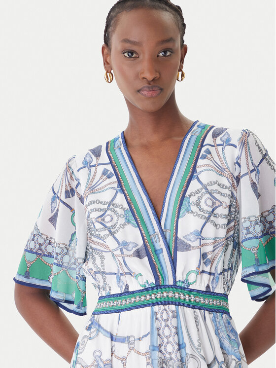 Hale Bob Hale Bob Sommerkleid with silk Neve 61SG674A Bunt Regular Fit