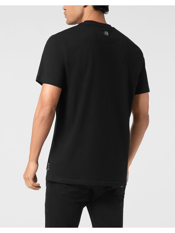 PHILIPP PLEIN PHILIPP PLEIN T-Shirt 26213 Czarny Regular Fit