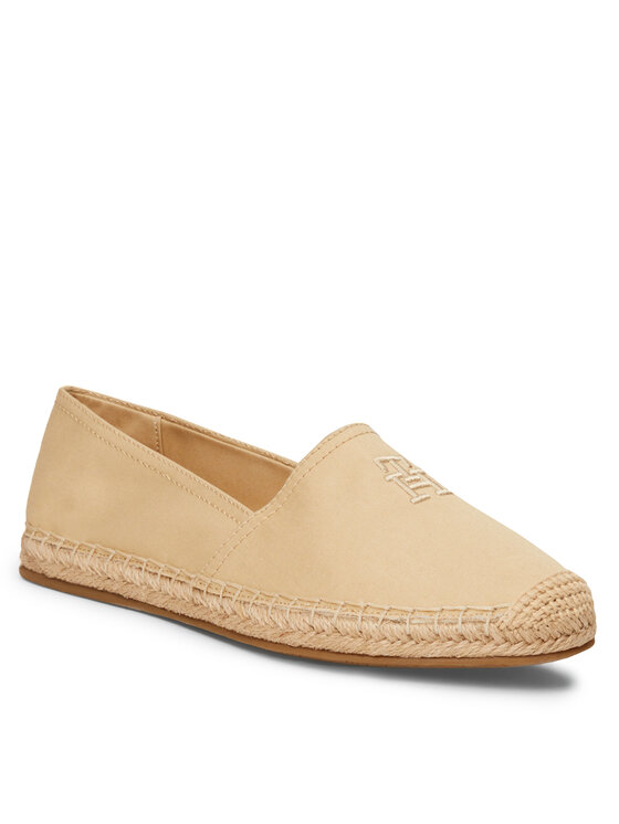 Tommy Hilfiger Tommy Hilfiger Εσπαντρίγιες Embroidered Flat Espadrille FW0FW07721 Μπεζ