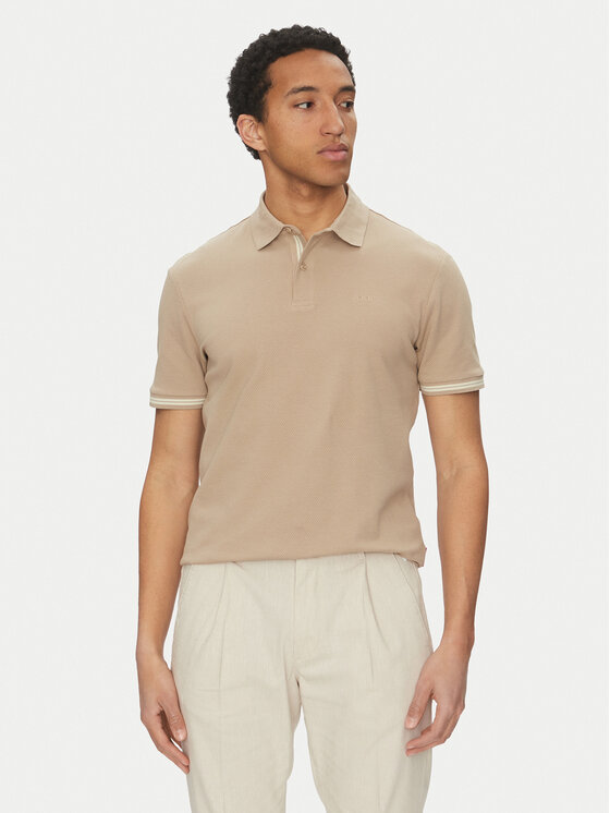 JOOP! Jeans JOOP! Jeans Polo majica 15 JJJ-17Amare 30046012 Bež Modern Fit