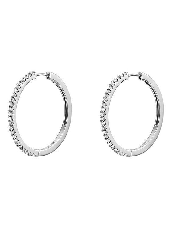 Fossil Fossil Обици JA7274040 Сребрист