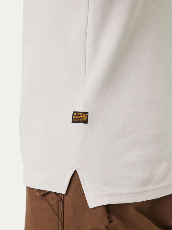 G-Star Raw G-Star Raw Marškinėliai Nifous D24449-D976 Écru Regular Fit