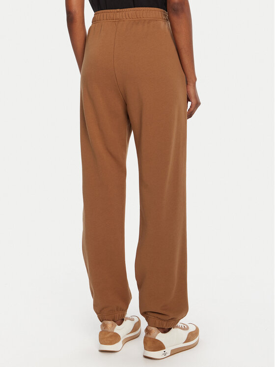 PINKO PINKO Donji dio trenerke Plumcake 104790 A2RO Smeđa Regular Fit