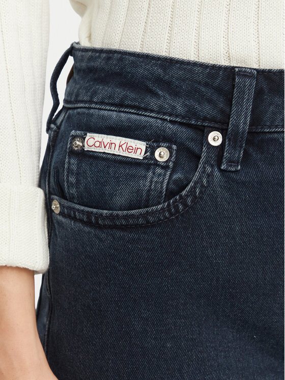 Calvin Klein Jeans Calvin Klein Jeans Jeansy LV047H739G Granatowy Straight Fit