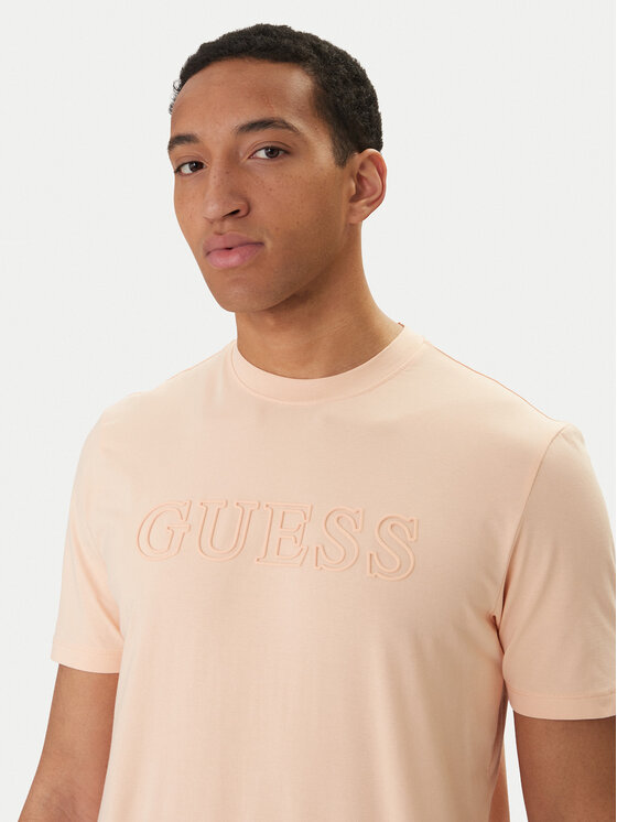 Guess Guess T-Shirt Z2YI11 J1314 Oranžová Regular Fit