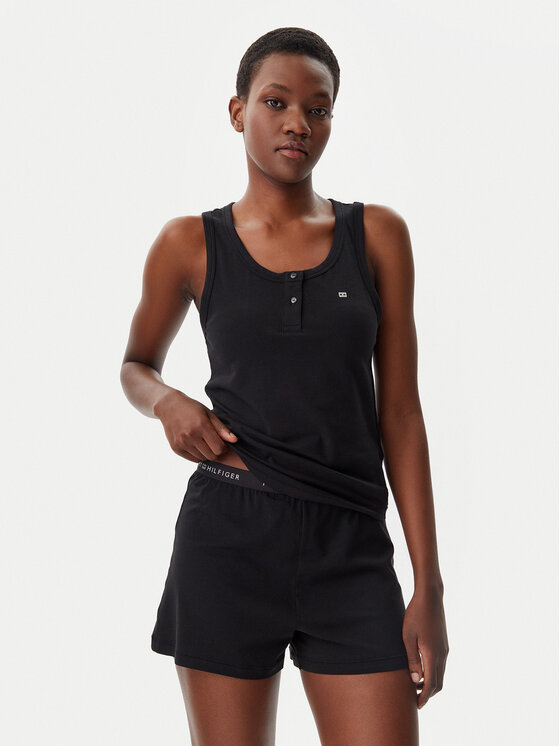 Tommy Hilfiger Tommy Hilfiger Pidžaama UW0UW05890 Must Regular Fit