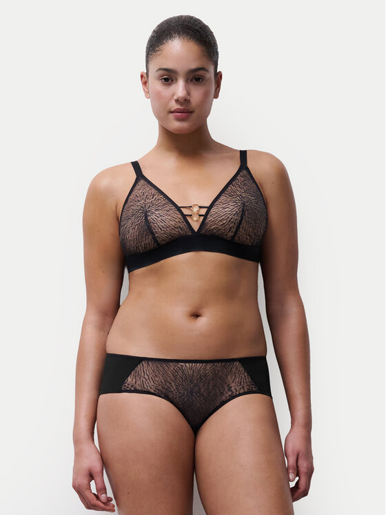 Chantelle Chantelle Bralette krūšturis Pearl C01RPF Melns
