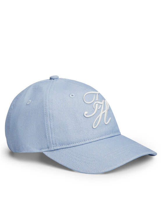 Tommy Hilfiger Tommy Hilfiger Šilterica Logo Embroidery Baseball Cap AW0AW18338 Plava