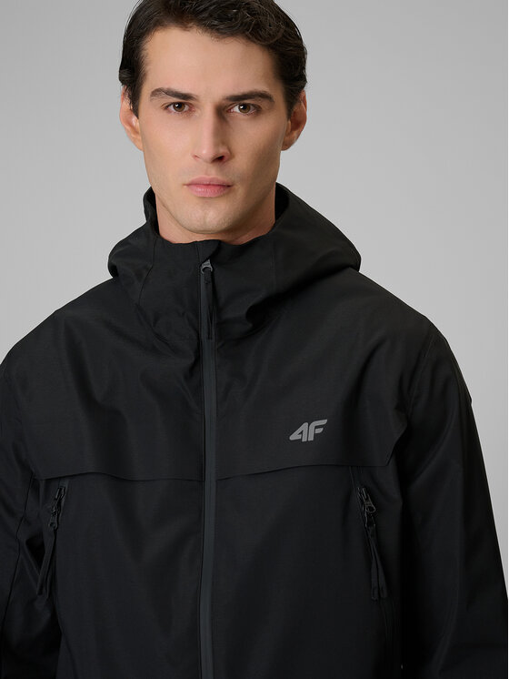 4F 4F Kurtka przejściowa CITY JACKETS Czarny Regular Fit