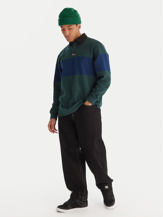 DC Shoes DC Shoes Polo Second Half EDYKT03536 Zaļš Regular Fit