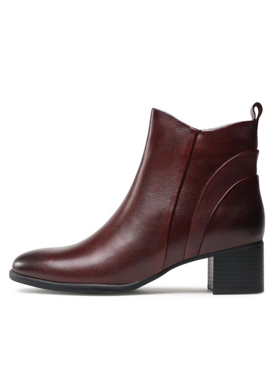Bottines marco tozzi bordeaux outlet