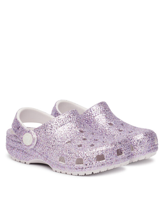Crocs Crocs Şlapi Classic Chunky Glitter Clog T 211940 Violet