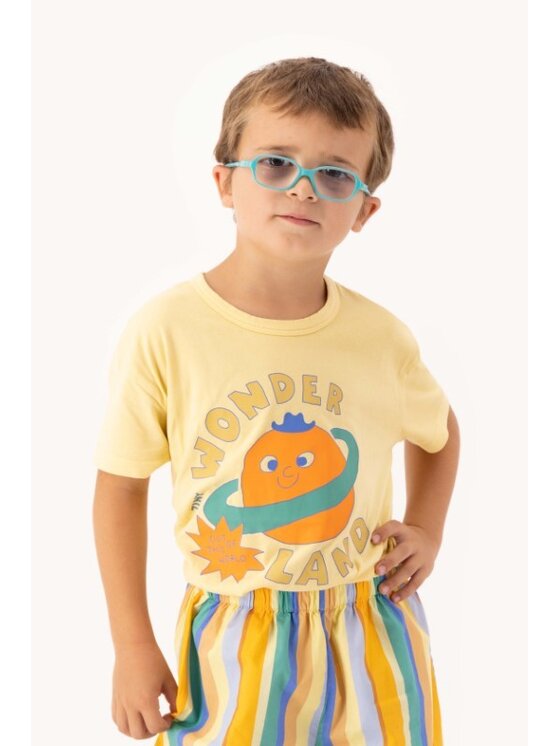 Tinycottons Tinycottons T-Shirt Wonderland Żółty Regular Fit