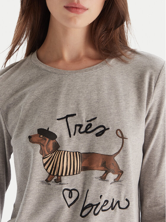 Weekend Max Mara Weekend Max Mara Blusa Renoir 2525946032 Grigio Regular Fit