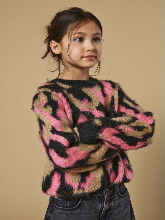 Kids ONLY Kids ONLY Svetr Wild 15329326 Barevná Regular Fit
