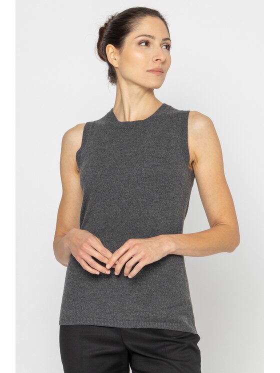 Deni Cler Milano Deni Cler Milano Top T-DC-0052-D5-90-80-1 Szary
