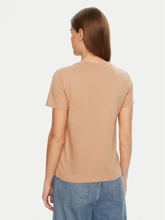 Calvin Klein Jeans Calvin Klein Jeans Póló J20J225084 Bézs Regular Fit
