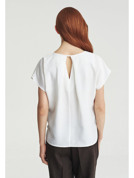 TATUUM TATUUM Halenka PANTI Krémová Loose Fit