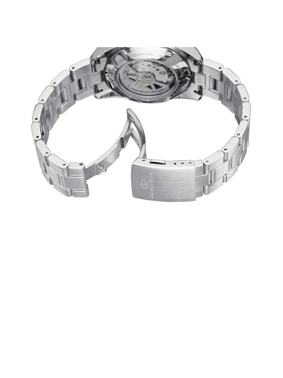 Orient Star Orient Star Zegarek RE-AU0004B00B Srebrny