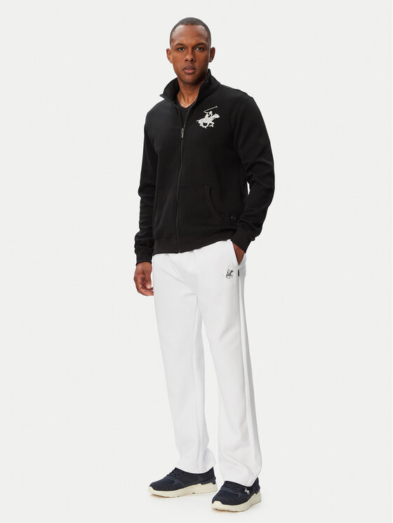 Beverly Hills Polo Club Beverly Hills Polo Club Долнище анцуг M6608B-HR Бял Regular Fit