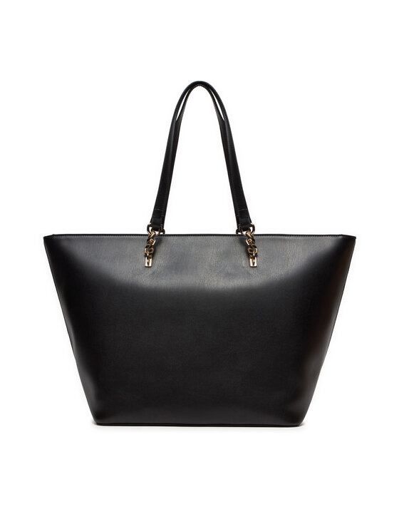 Tommy Hilfiger Tommy Hilfiger Kabelka Th Refined Tote AW0AW16112 Černá