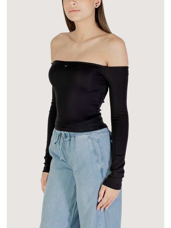 Tommy Jeans Tommy Jeans T-shirt TJW SLIM ESSENTIAL B Nero Slim Fit