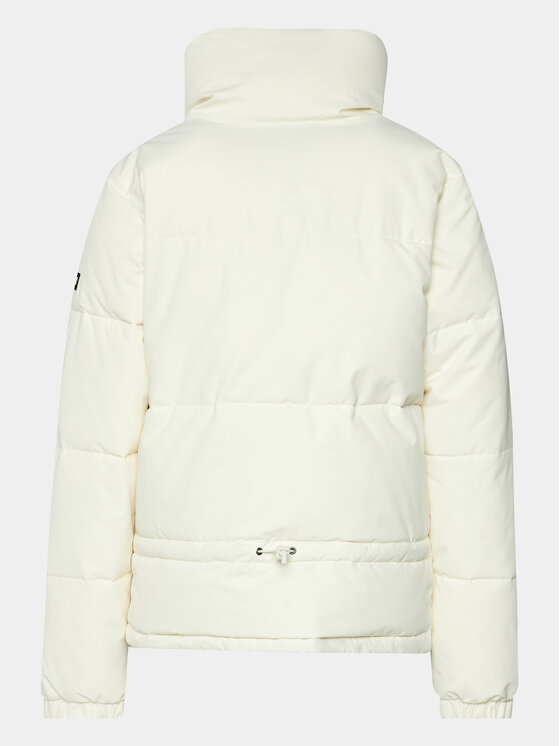 Roxy Roxy Kurtka puchowa Winter Rebel Jk Otlr ERJJK03556 Écru Regular Fit