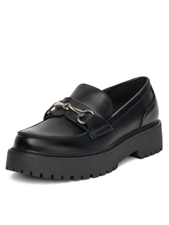 DeeZee DeeZee Loafersy 18638-14 Czarny