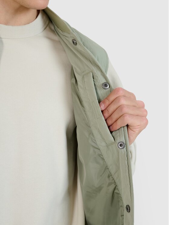 4F 4F Gilet 4FWSS25TVJAM210-44S Verde Regular Fit