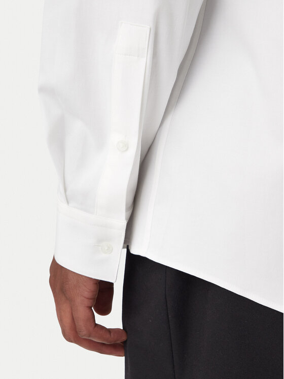 HUGO HUGO Krekls Valerio 50554768 Balts Modern Fit