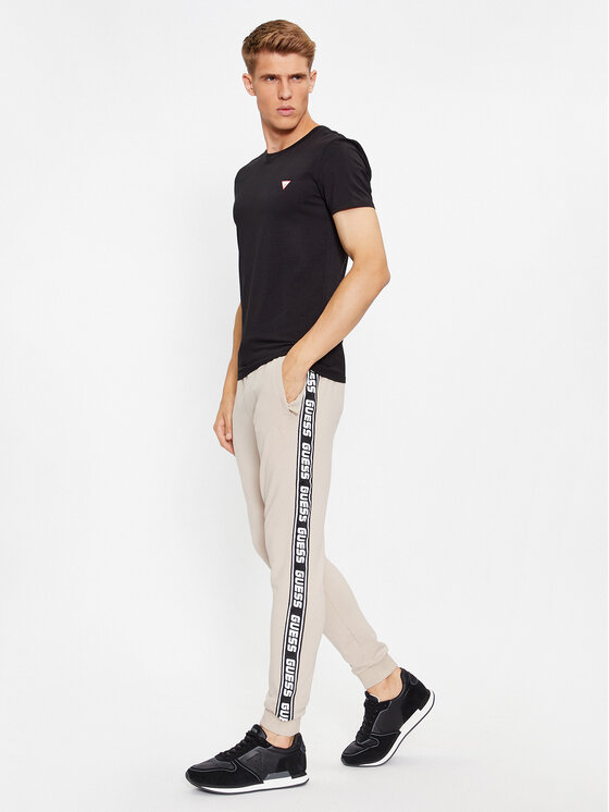 Guess Guess Спортивні штани Z2YB19 K6ZS1 Бежевий Regular Fit
