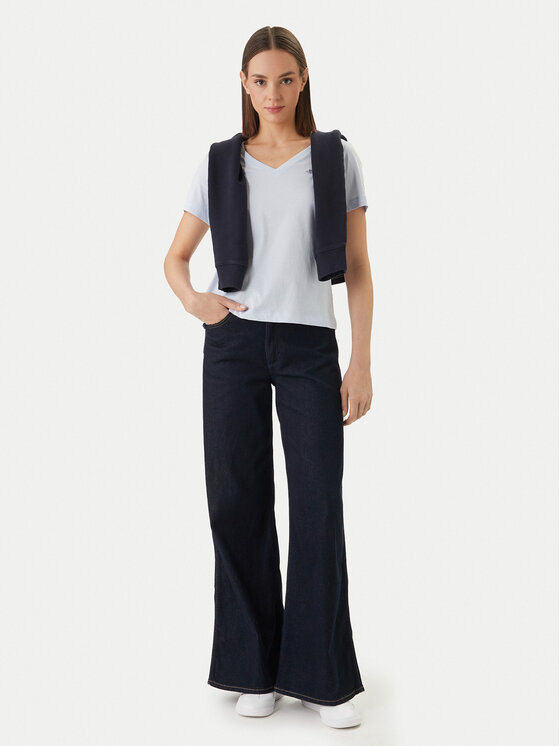 Gant Gant T-Shirt 4200750 Błękitny Slim Fit